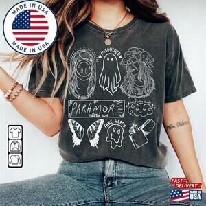 Paramore Doodle Art Shirt Album Lyrics  Tee Unisex Classic